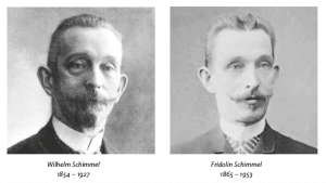 Photos of brothers Wilhelm and Fridolin Schimmel